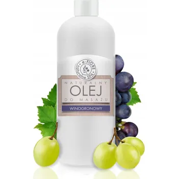 Masážní přípravek Masážní olej s vitamínem E 100% přírodní, relaxační HROZNOVÝ 100ml