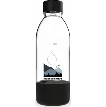 Láhev Láhev pro saturátor PushAir Dafi 0,5 l Černá - Hory