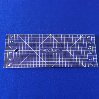 Silesian Quilt Šablona Pravítko 8x3"