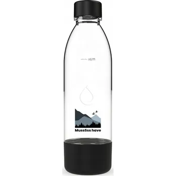 Láhev pro saturátor PushAir Dafi 0,7 l Černá Góry