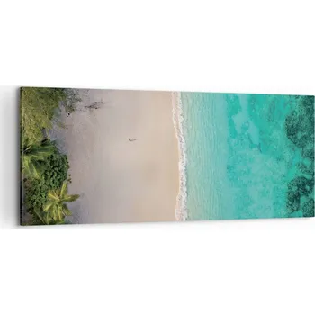 Obraz Foto obraz na plátně 100x40 krajina obývací pokoj ložnice na zeď velký