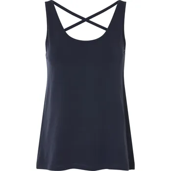 esmara® Dámský top s BIO bavlnou (navy modrá, S (36/38))