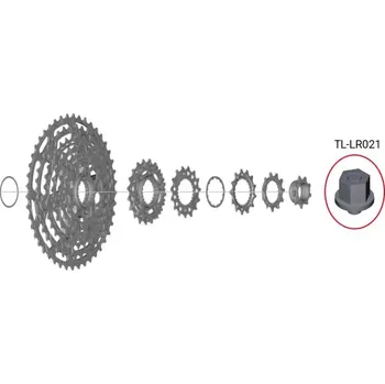Stahovák Shimano Shimano TL-LR021 - stahovák kazety CS-M9200 9-45
