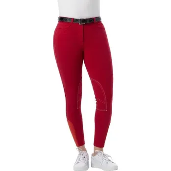 Jezdecké kalhoty Dámské jezdecké rajtky RIDING WORLD Alexandrie red (42)