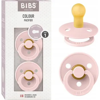 dudlíky Ortodontický Dudlík Bibs , symetrický gumový 0 +