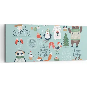 Obraz Foto obraz na plátně 100x40 pro děti, do obýváku, ložnice na zeď, velký