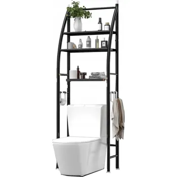 Koupelnový nábytek Police nad WC Černá