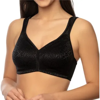 Podprsenka Viania Dessous Podprsenka bez kostic Viania Rose 244461 Barva: černá, Velikost: 95D