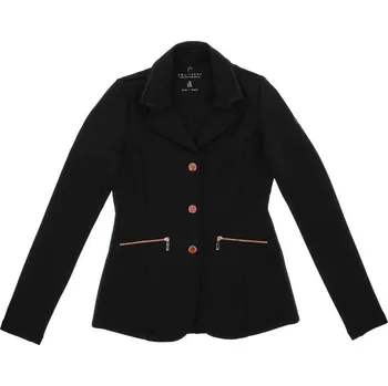 Jezdecké sako Dámské závodní sako EQUITHEME Athens černé (46)