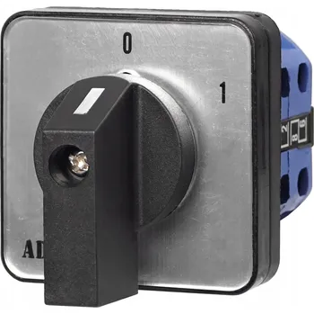 vypínač VAČKOVÝ PŘEPÍNAČ 20A NAPÁJECÍ SPÍNAČ DO SKŘÍNĚ 0-1 3F PANELOVÝ IP65