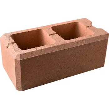 plotová tvarovka Tvárnice plotová DITON VISO koncová cihlová 200×400×150 mm