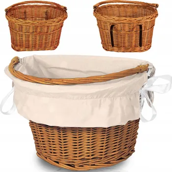 košík na kolo Přední košík na kolo Reverse RowerowyBZ hnědý (bronzový)