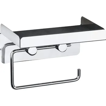 Držák toaletního papíru s policí pro kapesníky - 2 v 1, WENKO
