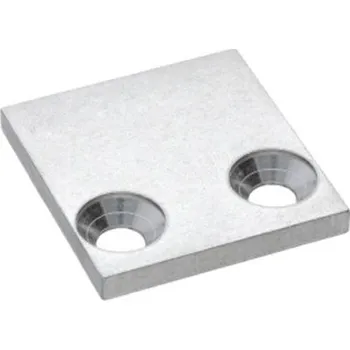 Stavební profil Hliníková krytka pro zakončení konstrukčního profilu 35x30 s redukcí