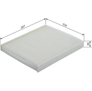 Kabinový filtr Filtr, vzduch v interiéru BOSCH 1 987 432 038