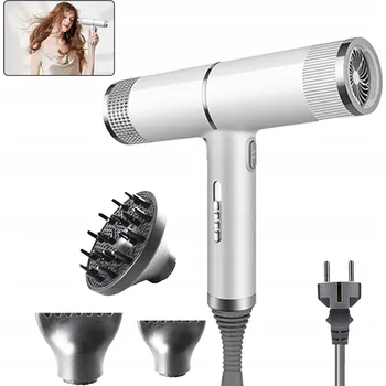 Fén Lehký Profesionální Ionizační Fén s Difuzérem 1000W