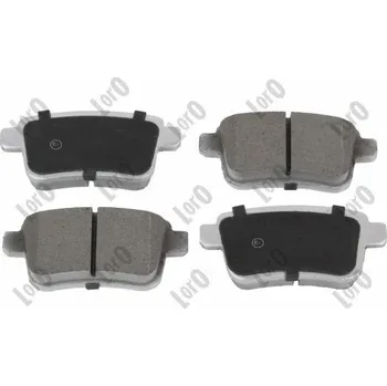 Brzdová destička Sada brzdových destiček, kotoučová brzda ABAKUS 231-02-056