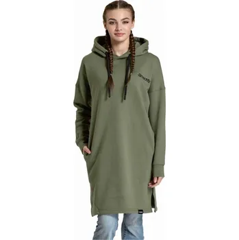 Dámská mikina Dámská Mikina Meatfly Zyra Hoodie 2025 Olive L