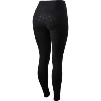 Jezdecké kalhoty Dámské jezdecké legíny HORZE Juliet full grip černé (38)