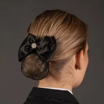 Ozdoba do vlasů Síťka na drdol HARRY'S HORSE Hexagon černá