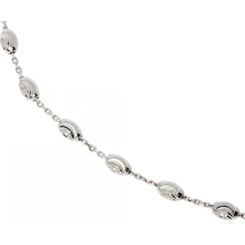 Řetízek Zlatnictví Helios Stříbrný náhrdelník s gravírováním Velikost: 42cm, Váha: 5,40g