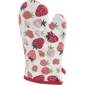 Chňapka Kuchyňská rukavice jarní letní - jahody jahůdky