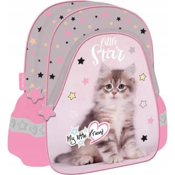 Městský batoh Jednokomorový Batoh pro předškoláky St. Majewski pro dívky, vícebarevný