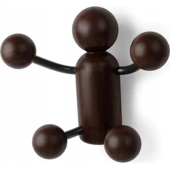 Věšák Háček na hmoždinky King Home béžový, černý