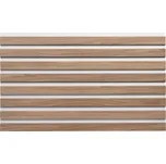 Obkladový panel MDF, MDF, 2600 × 95 × 12 mm, 0,936 m², dub/bílá 211595