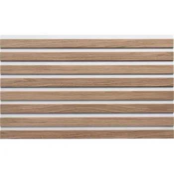 Obklad Obkladový panel MDF, MDF, 2600 × 95 × 12 mm, 0,936 m², dub/bílá 211595