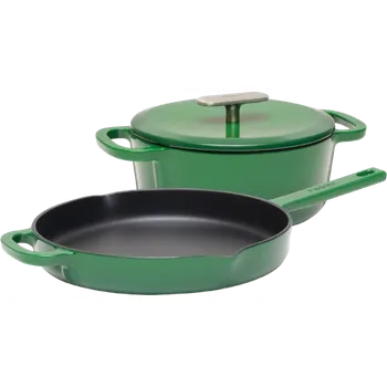 Sada nádobí Fabini Sada smaltované litinové pánve a kastrolu 26 cm 2 ks