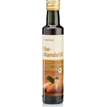 Rostlinný olej Sanct Bernhard Bio Mandlový olej, lisovaný za studena 250 ml