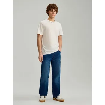 Pánská móda Džíny straight - 32/34 - House - námořnictvo - 704FW-59J