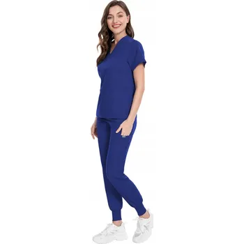 Dámská zdravotnická souprava SCRUB UNIFORM MODEL CARE, barva NAVY BLUE, velikost S