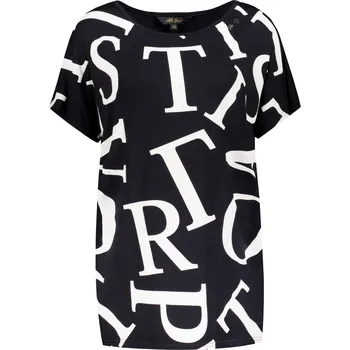 Dámské tričko Dámské triko ALTISPORT ELEORA ČERNÁ/BÍLÁ L