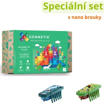 ostatní stavebnice Connetix Tiles Magnetická stavebnice (102 ks)
