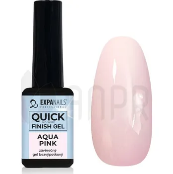Expa Nails Quick finish gel Aqua Pink bezvýpotkový 11ml
