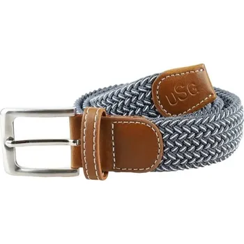 Opasek Pásek USG Breezy šedý/bílý 110cm (DOPRODEJ)