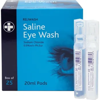 Lékárnička No Brand 20ml ampulky pro výplach očí v balení po 25ks