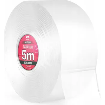 Lepicí páska Univerzální OBOUSTRANNÁ PÁSKA dlouhá 5 m, odolná, šířka 5 cm SULPO