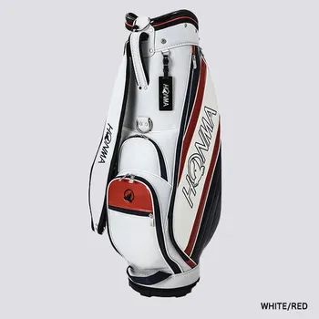 Golfový bag HONMA bag cart Entry Caddie bag CB12412 0133 - White/Red (bílo červený)