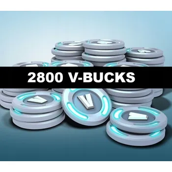 Počítačová hra Dobití Fortnite 2800 V-Bucks – herní měna, digitální kód
