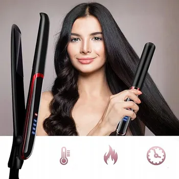 Žehlička na vlasy 2v1 ŽEHLIČKA NA VLASY A KULMA NA VLASY KERAMICKÁ PRO KRÁSNÉ VLNY