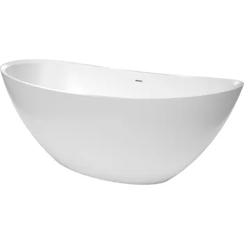 Vana Volně stojící vana SAT Paula 167x81,8 cm litý mramor levá i pravá SATPA1670 - SATPA1670