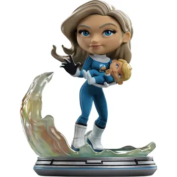 Figurka Fantastic Four Mini Co. - Invisible Woman and Franklin 15 cm