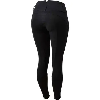 Jezdecké kalhoty Dámské jezdecké rajtky HORZE Daniela knee patch černé (42)