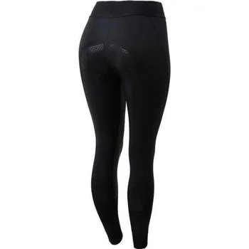 Jezdecké kalhoty Dámské jezdecké legíny HORZE Madison full grip černé (40)
