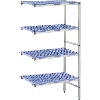 Dílenský regál Tournus montované regály se 4 policemi 500(H) × 1251(Š)mm