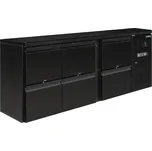 Polar barový chladicí stůl - 6 zásuvek