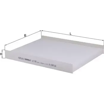 Kabinový filtr KNECHT Filtr vzduchu v interiéru KNC LA 745